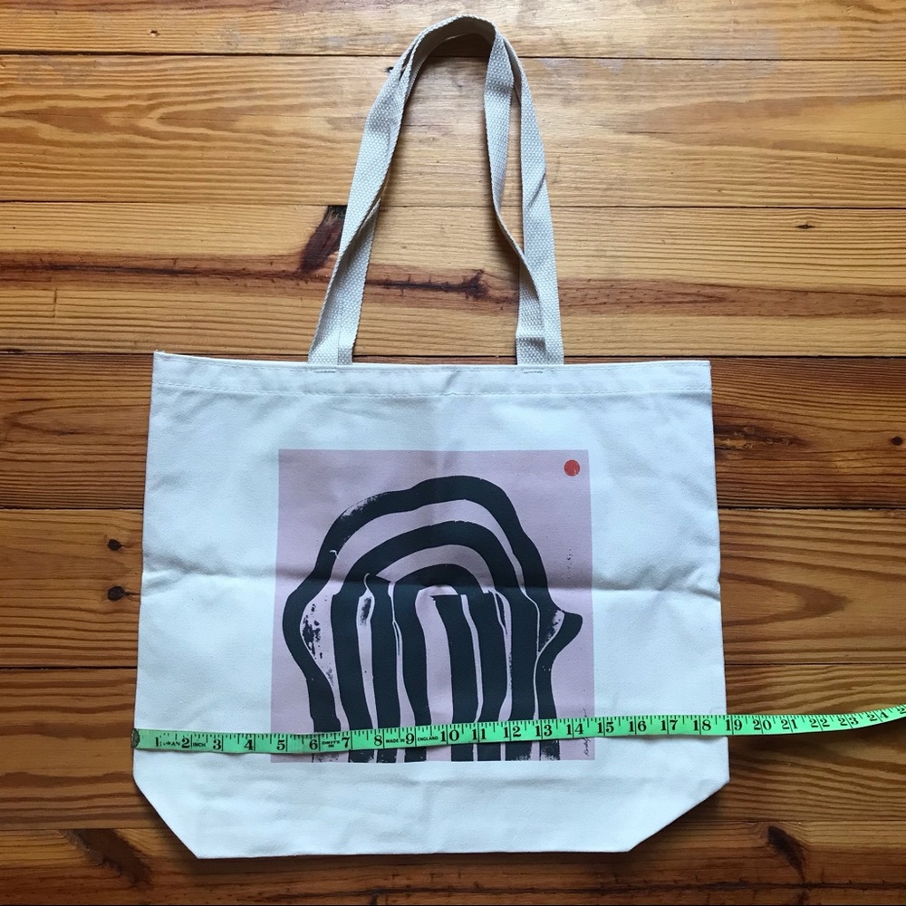 Canvas Art Print Tote Bag, 19” x 15.5” - Picture 3 of 7